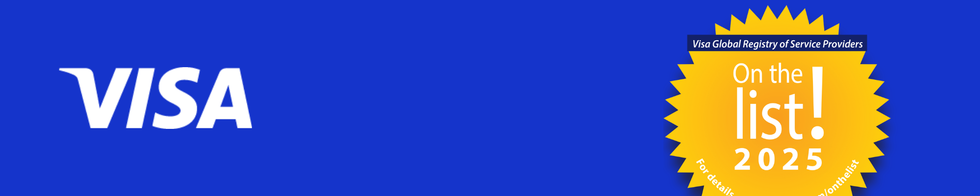 Visa Visa Global Registry of Service Providers