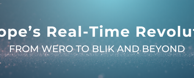 Map of Europe showing instant payment systems in 2025 including Wero, Bizum, Blik, Swish, and Vipps MobilePay – Europe instant payments 2025.